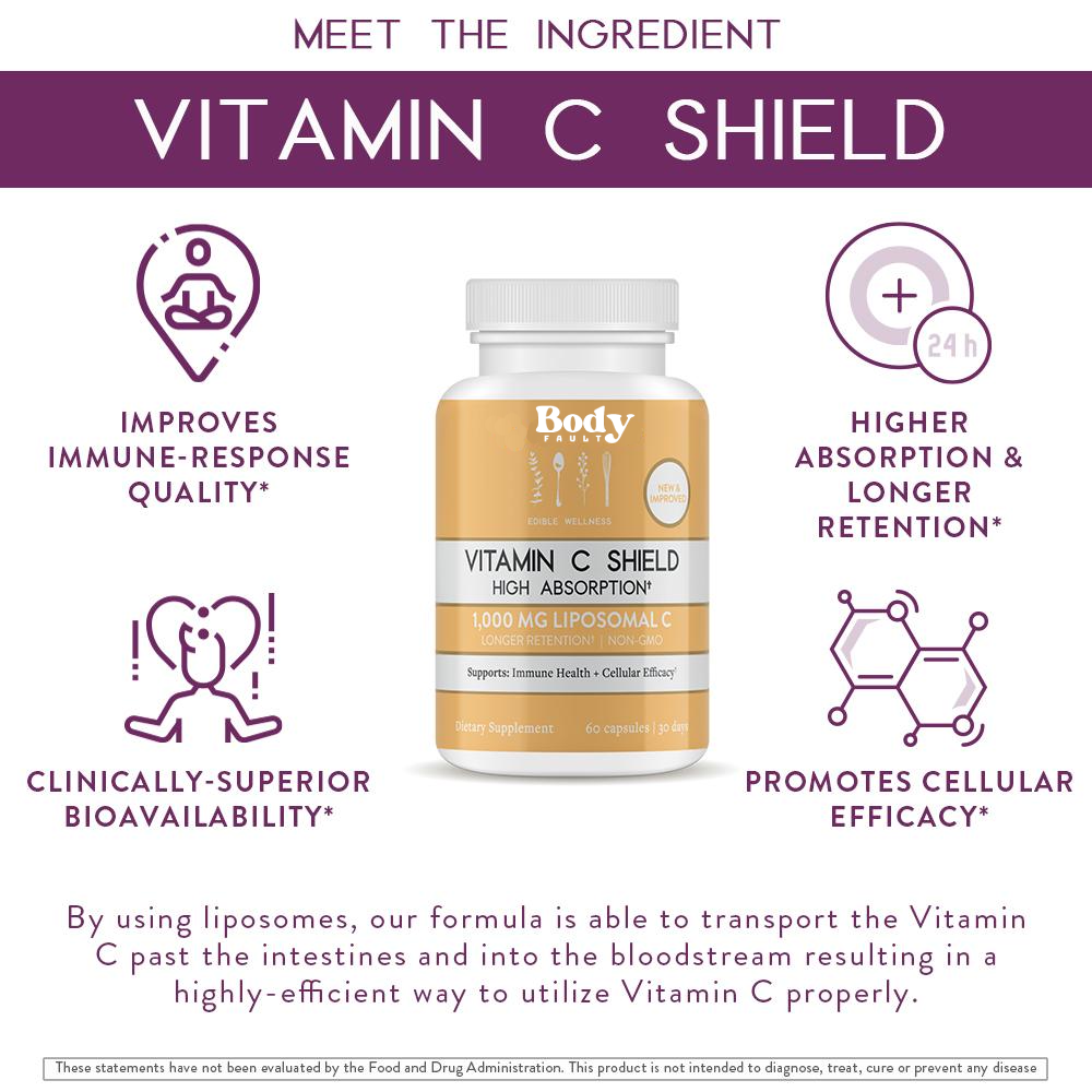 Vitamin C - Shield now with Liposomal C