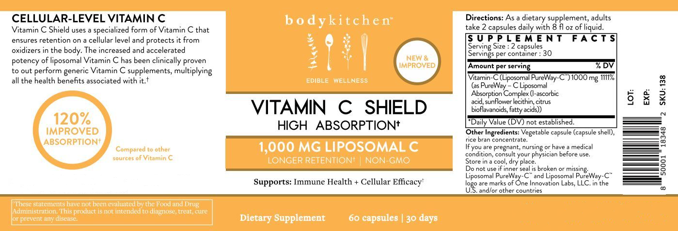 Vitamin C - Shield now with Liposomal C