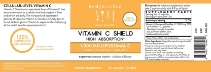 Vitamin C - Shield now with Liposomal C